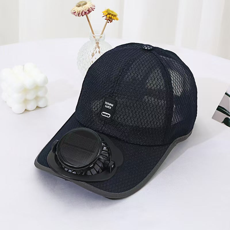 breathable mesh baseball cap with adjustable back strap and curved brim Stornfield