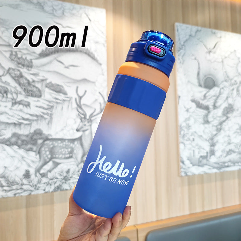 Ladies versatile drinking bottle with innovative flip lid Stornfield