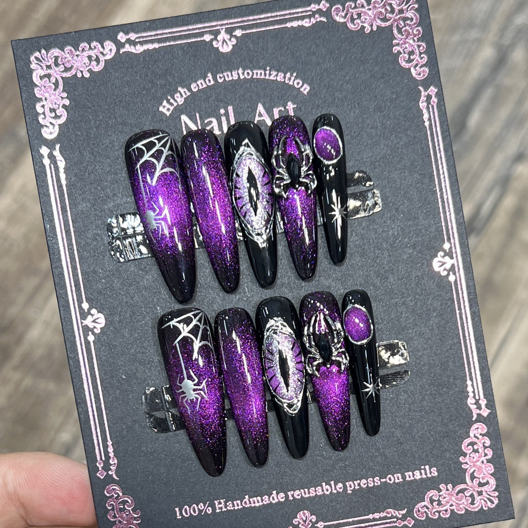 Reusable Press-On Nail Set Stornfield