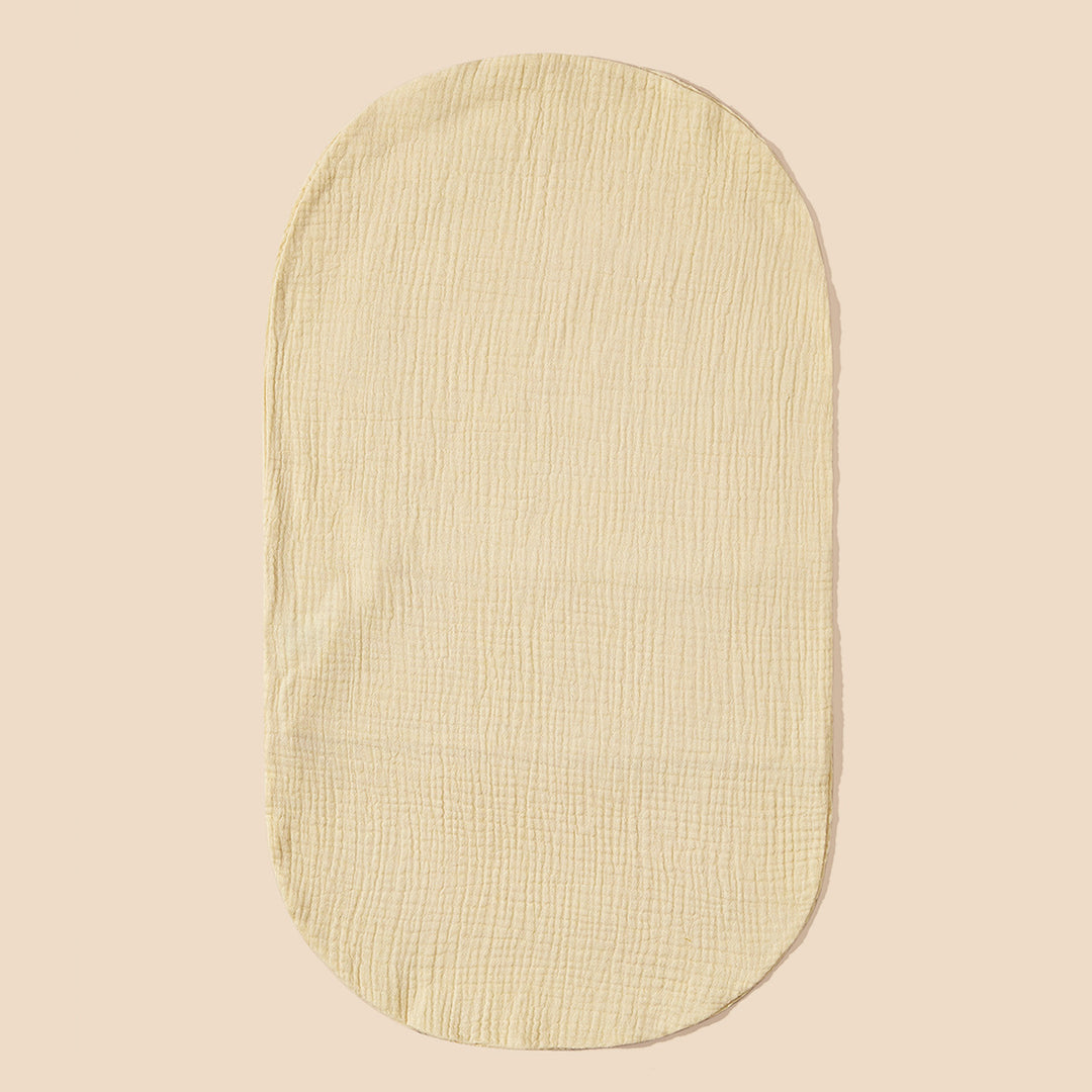 Cotton Muslin Crib Mattress Protector Stornfield