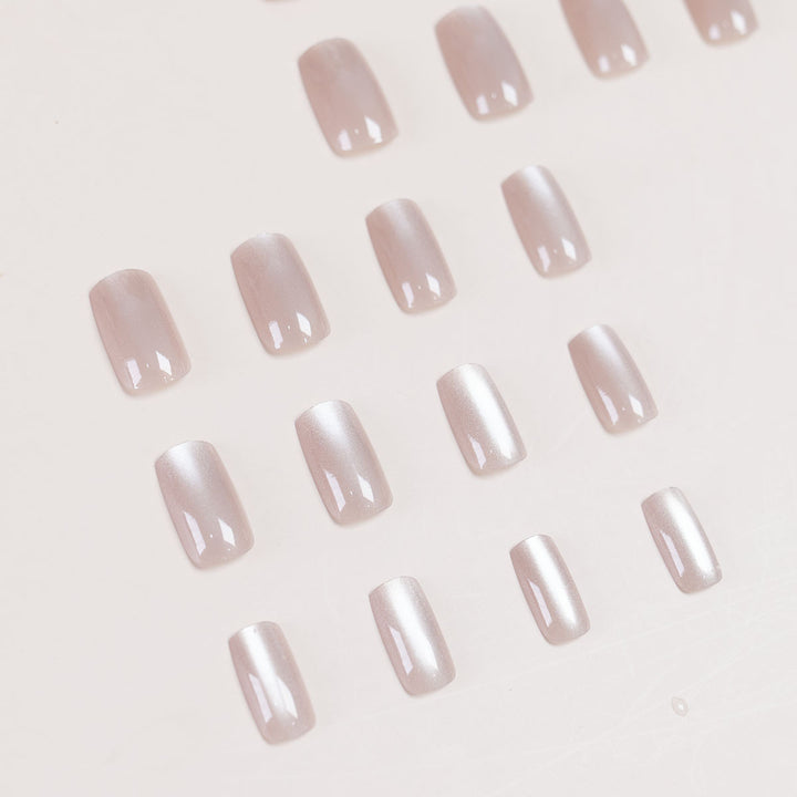 Shiny Gel Nail Extensions