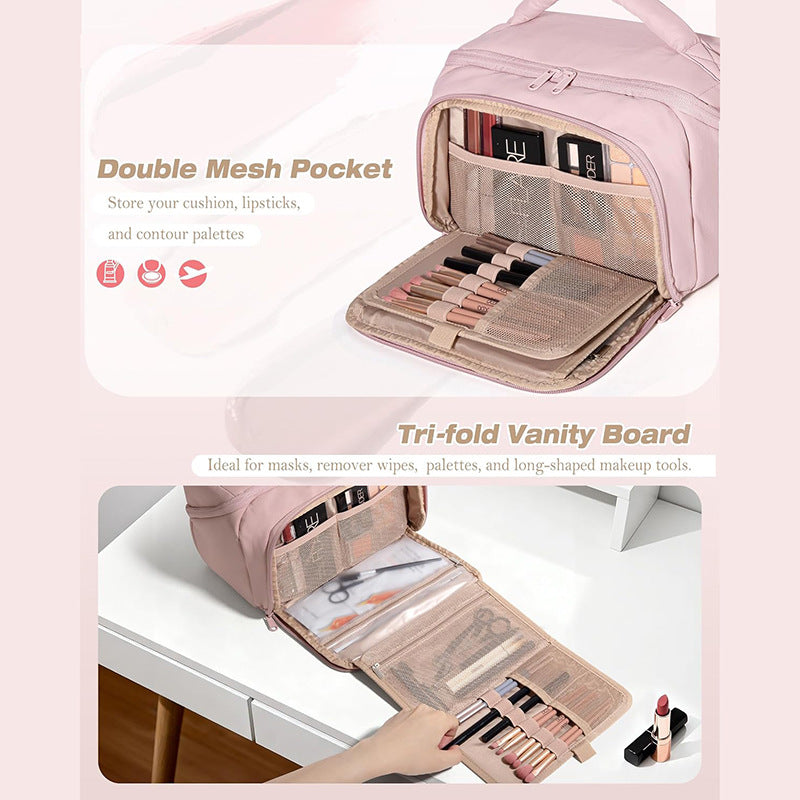 Cosmetic organizer with dividers Stornfield