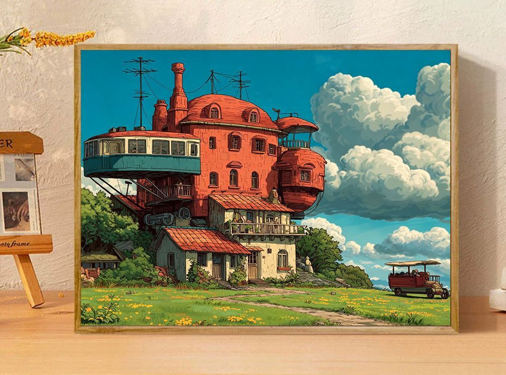 Whimsical Fantasy Illustration Canvas Art Stornfield