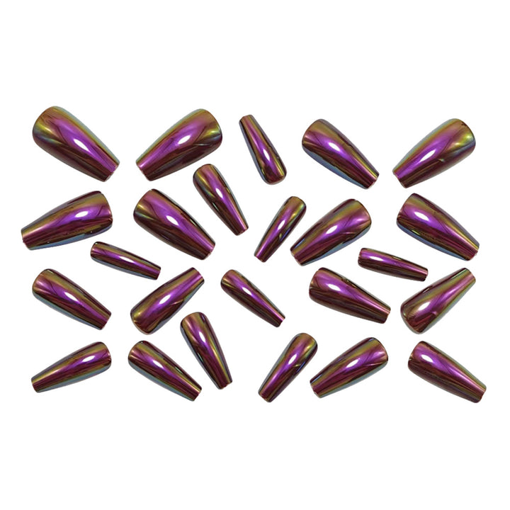 Shiny artificial nails with polarizing effect Stornfield