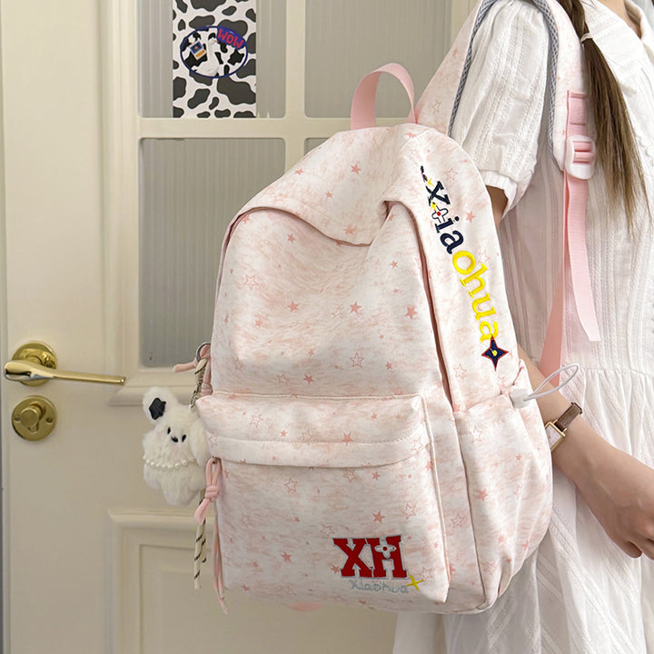 Casual Star-Embellished Backpack Stornfield 1791205546