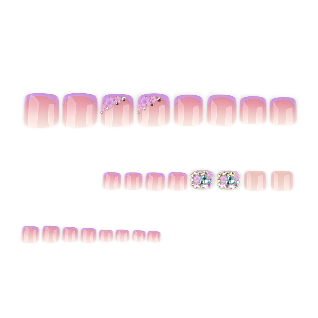 Artful nail design with elegant glitter accent Stornfield