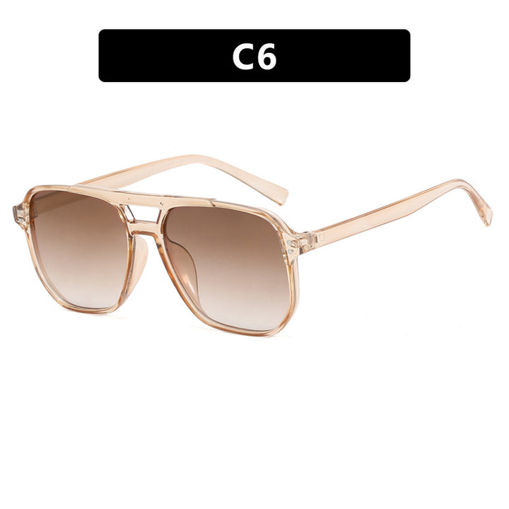 Women's oversized sunglasses with geometric design and UV protection Stornfield