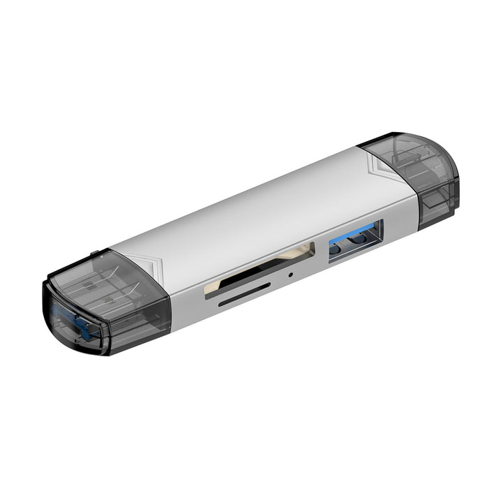 Multi-Format Memory Card Reader with USB-C and USB Compatibility Stornfield