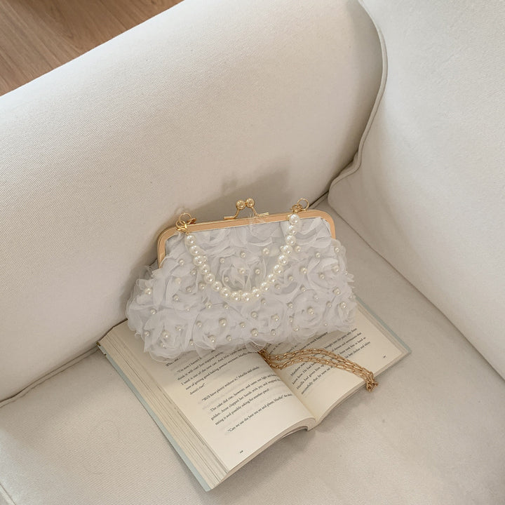 Floral Embellished Evening Purse