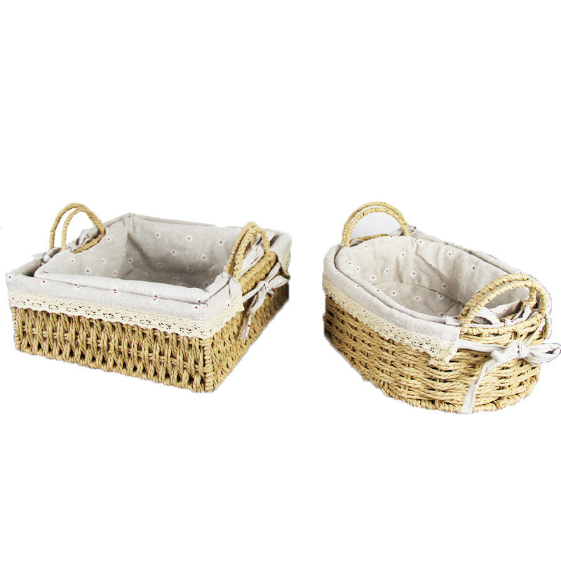 Handcrafted Woven Storage Basket Stornfield