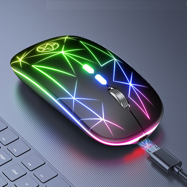 Bluetooth Gaming Mouse with Dual Mode and RGB Lighting Stornfield
