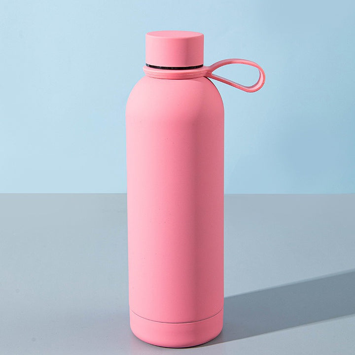 Ladies stylish stainless steel drinking bottle with innovative closure Stornfield