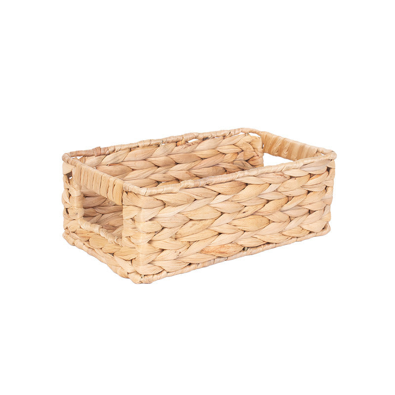 Versatile Rectangular Woven Storage Basket Stornfield