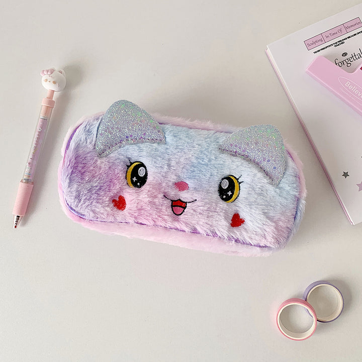 Plush Animal-Themed Pencil Case Stornfield