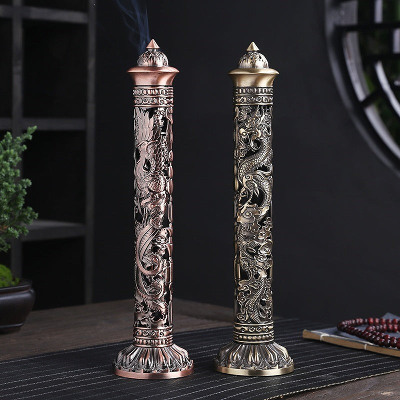 Incense Holder with Intricate Dragon Design Stornfield