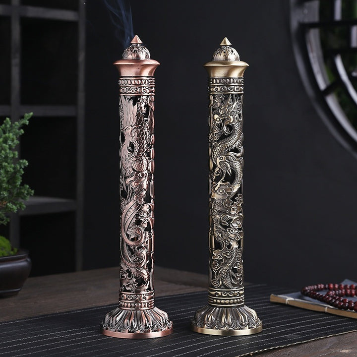 Incense Holder with Intricate Dragon Design Stornfield