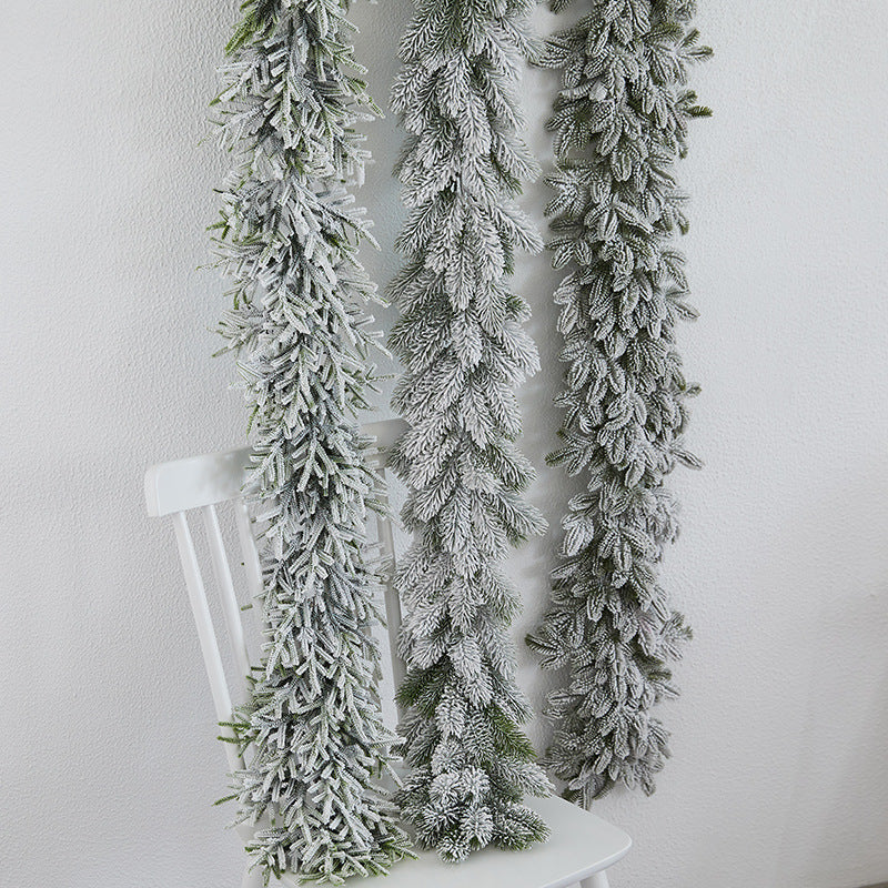 Artificial Frosted Pine Garland