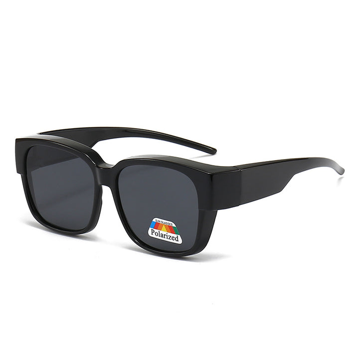 Women's stylish rectangular sunglasses with yellow lenses Stornfield
