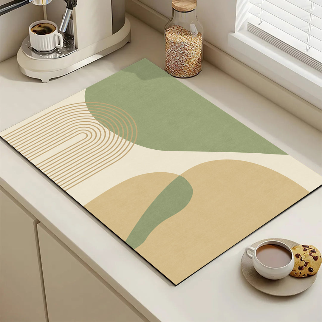Playful Textured Kitchen Mat Stornfield