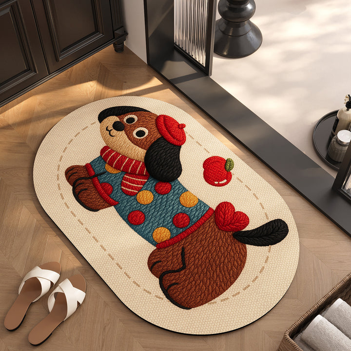 Playful Animal-Themed Area Rug