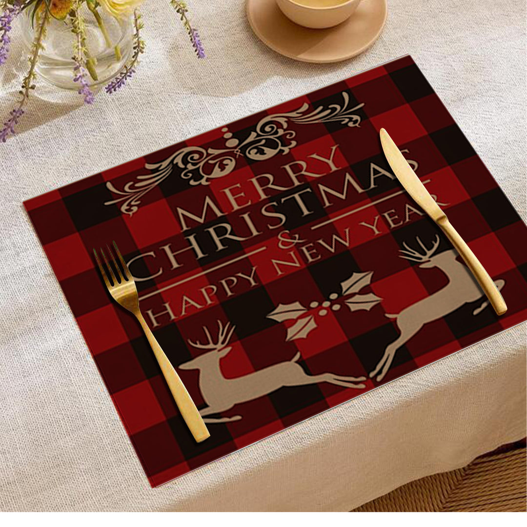Festive Holiday-Themed Placemats