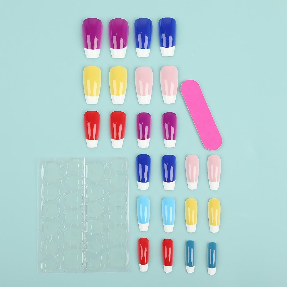 Nail Art Set with Creative Color Variations Stornfield