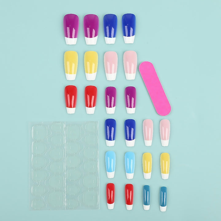 Nail Art Set with Creative Color Variations Stornfield