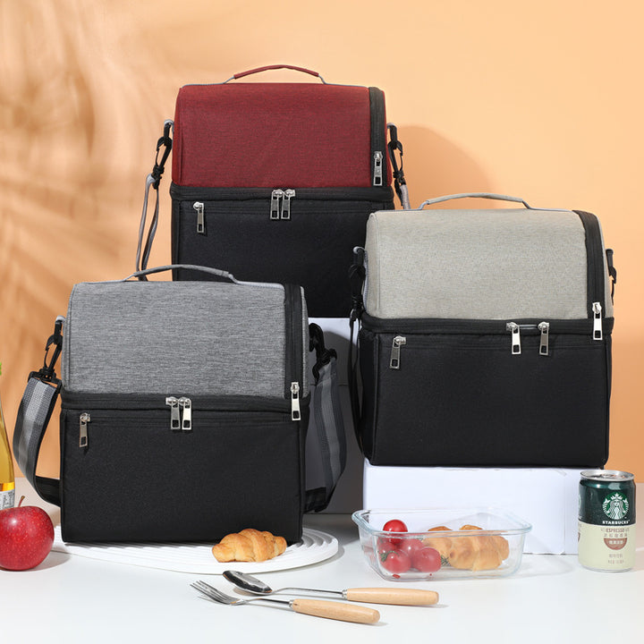 Insulated cooler bag with practical compartments Stornfield