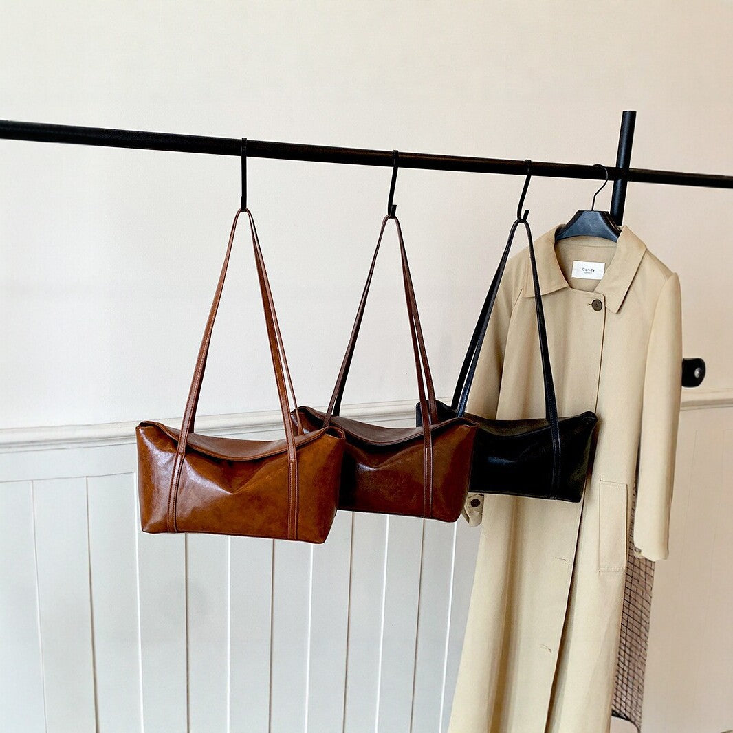 Sleek Minimalist Leather Tote