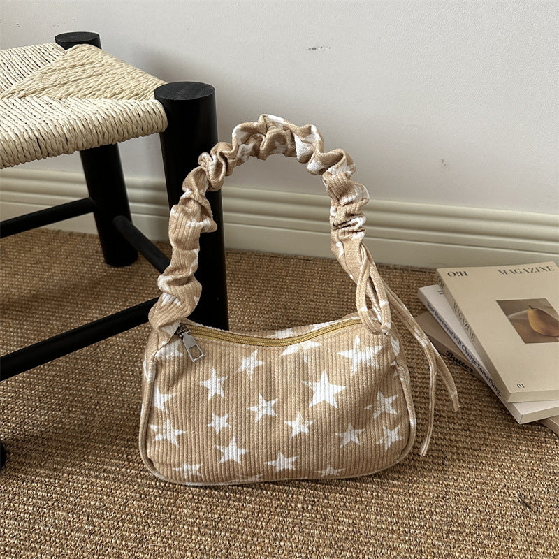 Stylish Star Print Handbag
