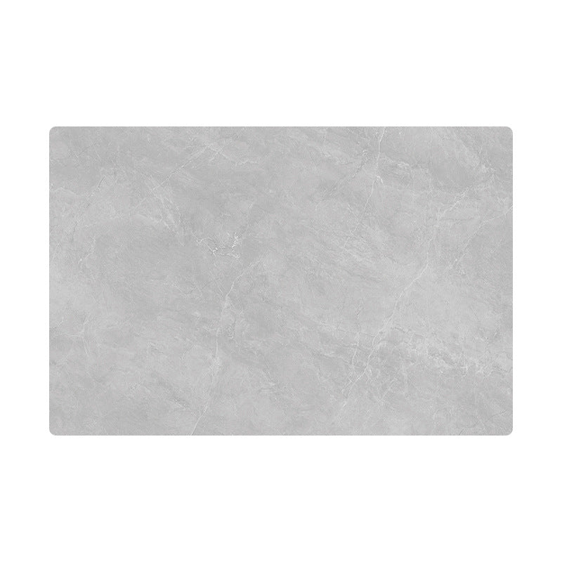 Luxurious Marble-Patterned Bath Mat Stornfield