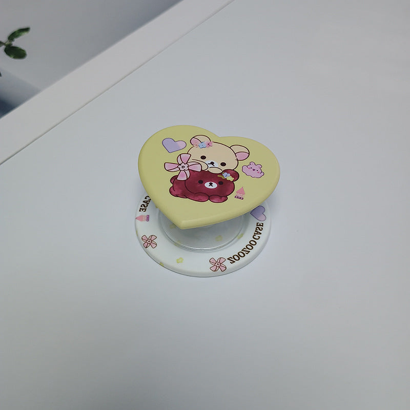 Heart-Shaped Character Phone Grip Stornfield
