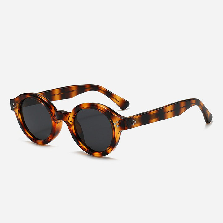 Women's Fashion Round Sunglasses with Stylish Accents Stornfield