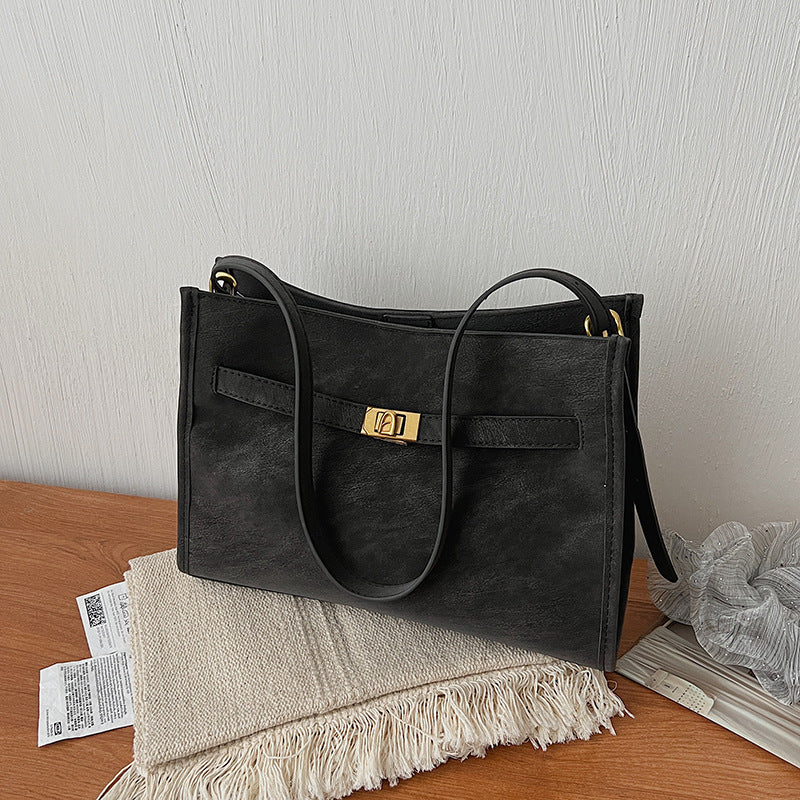 Elegant Leather Tote Bag