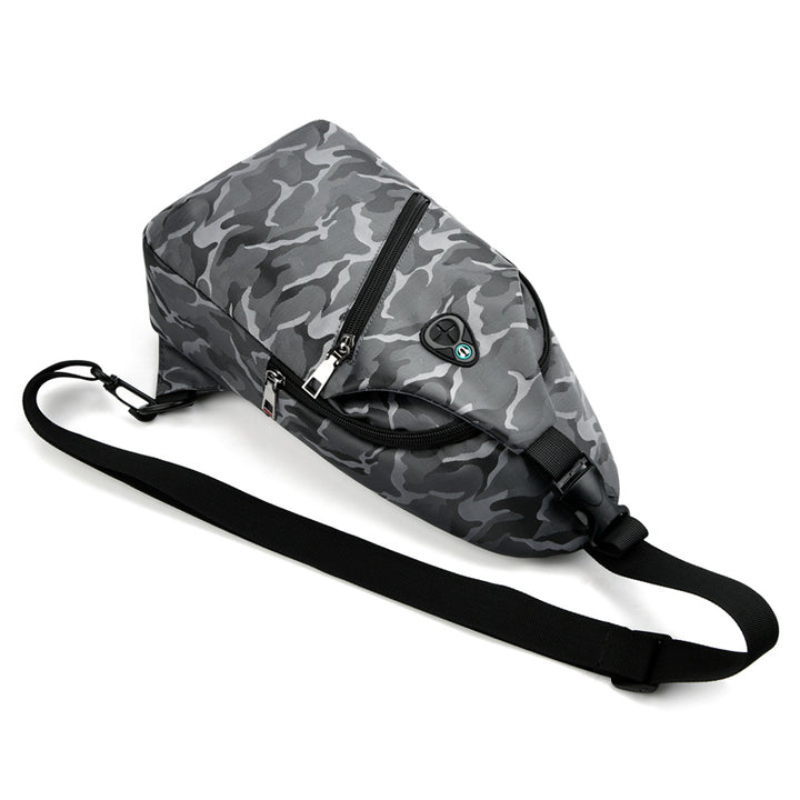 Crossbody backpack with water-repellent material and ergonomic carrying system Stornfield