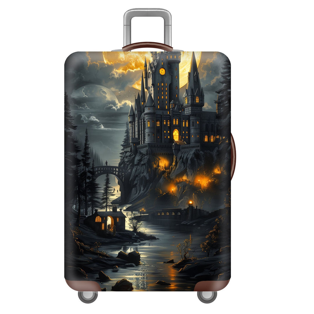 Unisex Hard Shell Suitcase with Inspiring Cityscape Stornfield