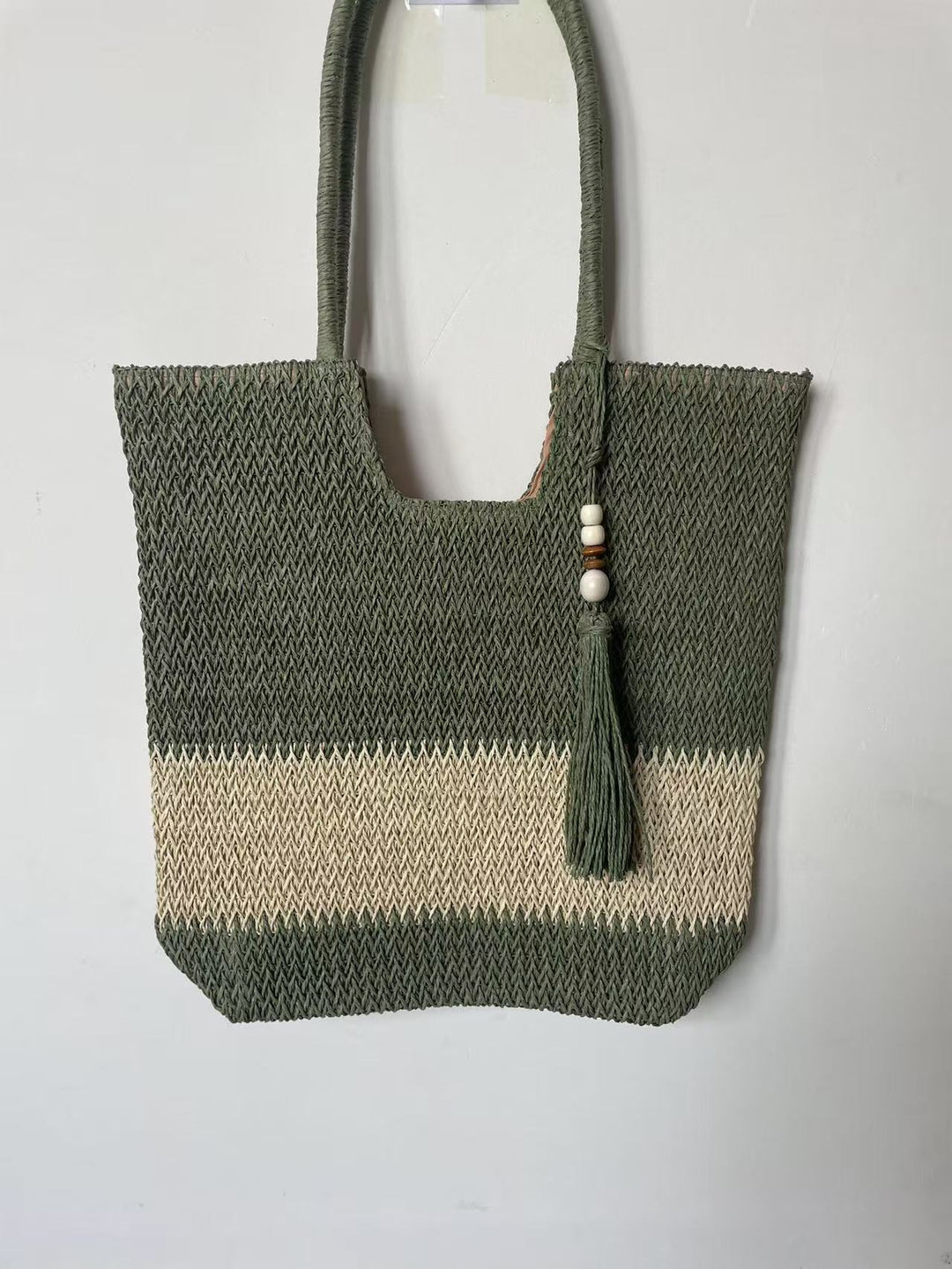 Woven Natural Material Crossbody Bag Stornfield