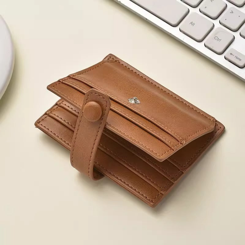Minimalist Leather Card Holder Stornfield