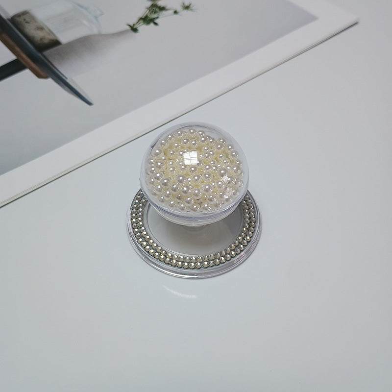 Decorative Beaded Cosmetic Mirror Stornfield