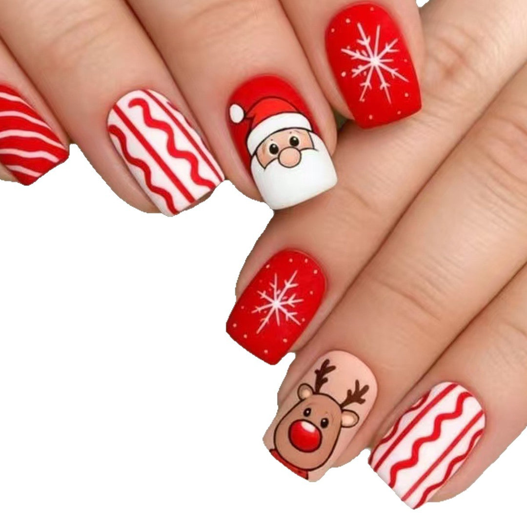 Creative Christmas Art Nails with Festive Designs Stornfield