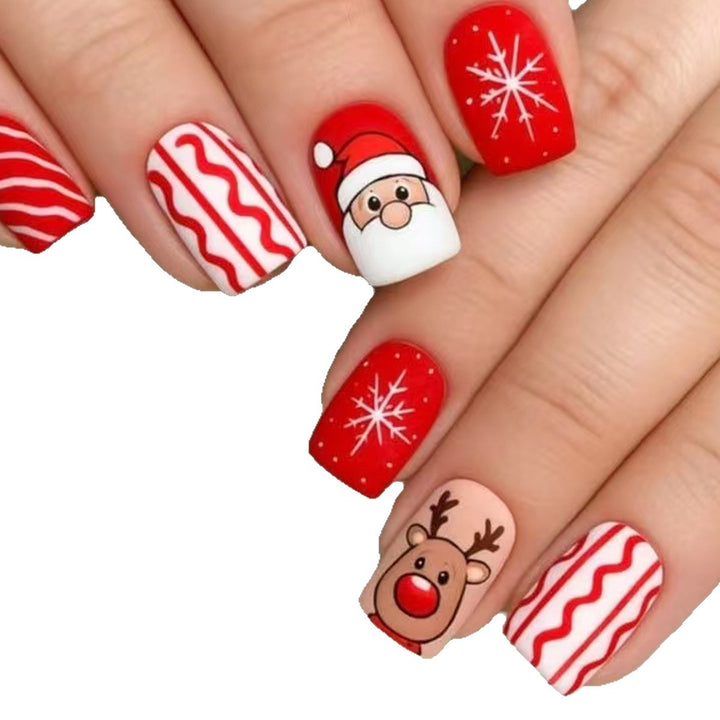 Creative Christmas Art Nails with Festive Designs Stornfield