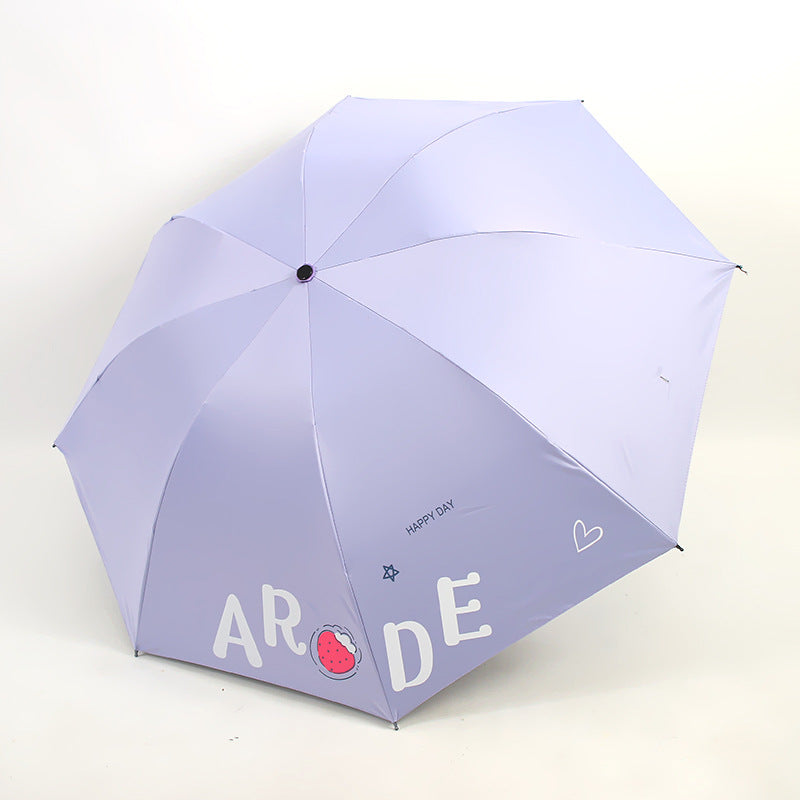 Women's Foldable Umbrella with Cheerful Design Stornfield