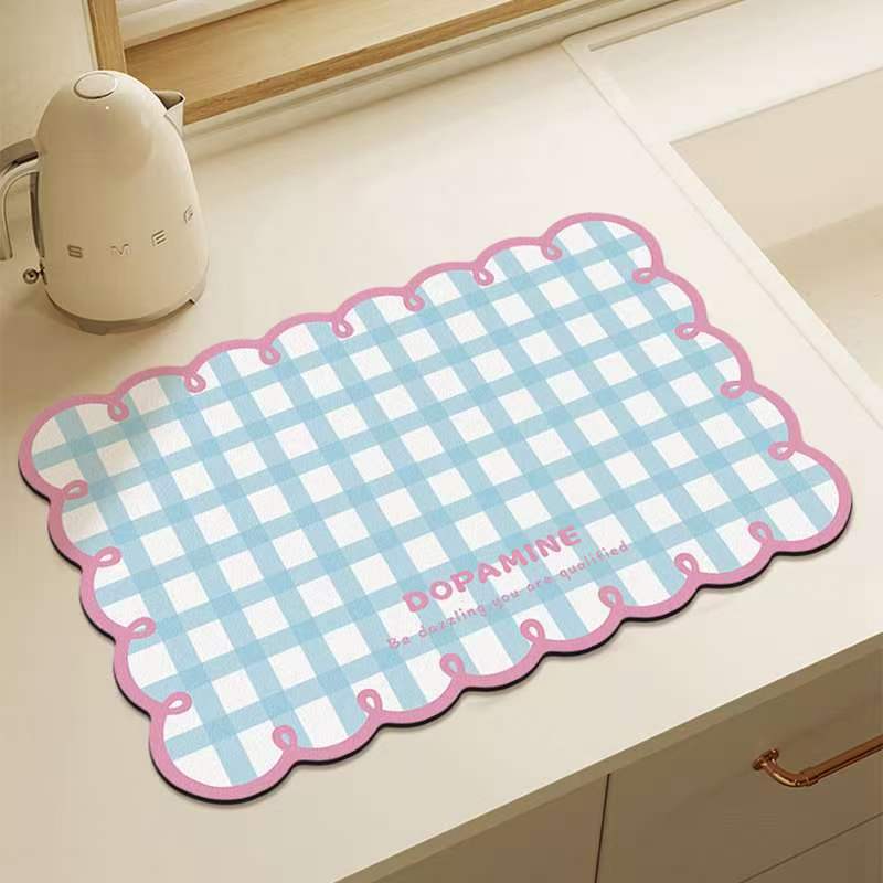 Cute Bunny-Shaped Kitchen Mat