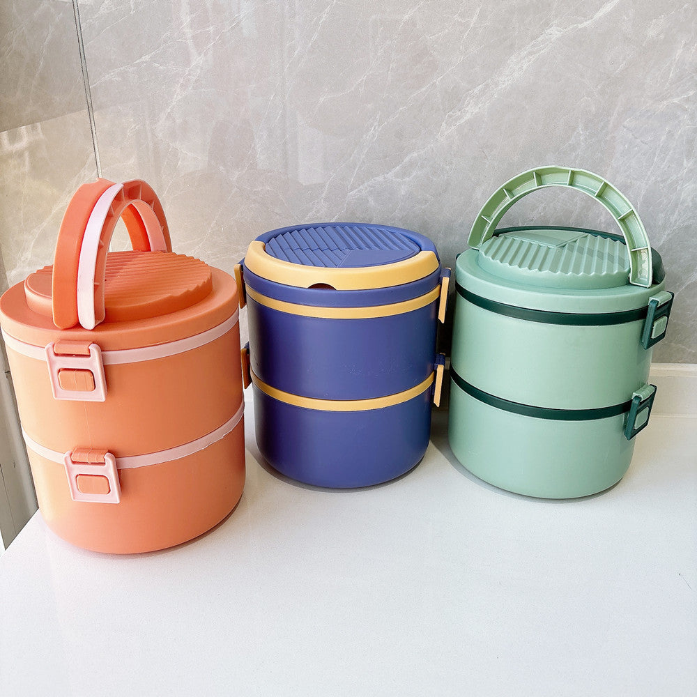 Stackable Multi-Compartment Food Storage