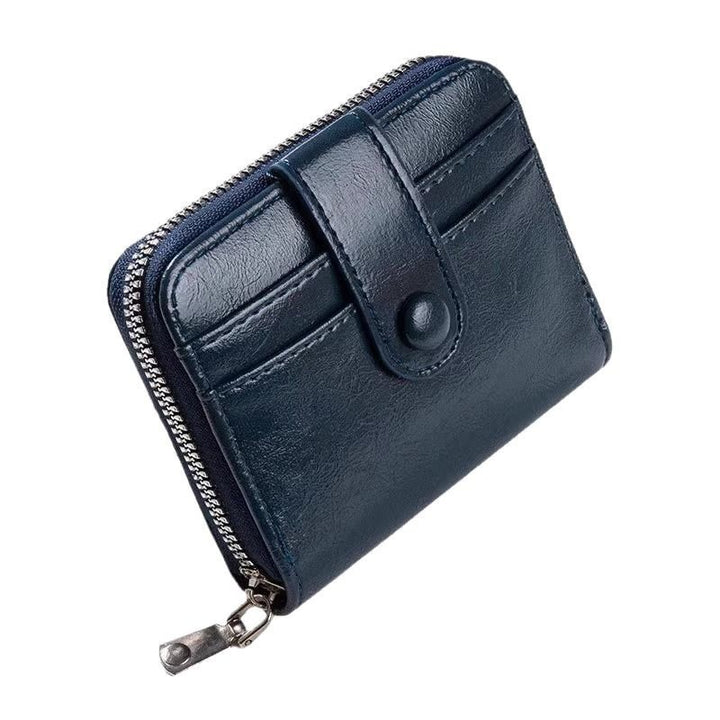 Compact Zippered Card Wallet Stornfield