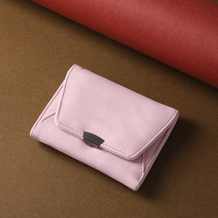 Elegant Faux Leather Card Holder