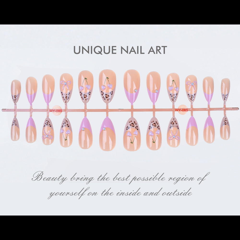 Artistic Press-On Nail Design Set Stornfield