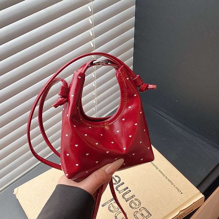 WoCute Heart-Patterned Mini Shoulder Bag Stornfield