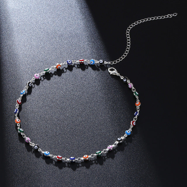 Colorful Beaded Anklet Stornfield