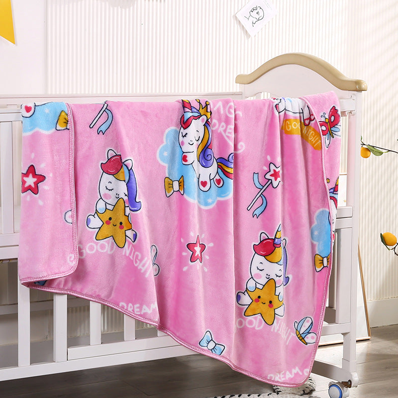 Children's Cartoon Character Fleece Blanket Stornfield